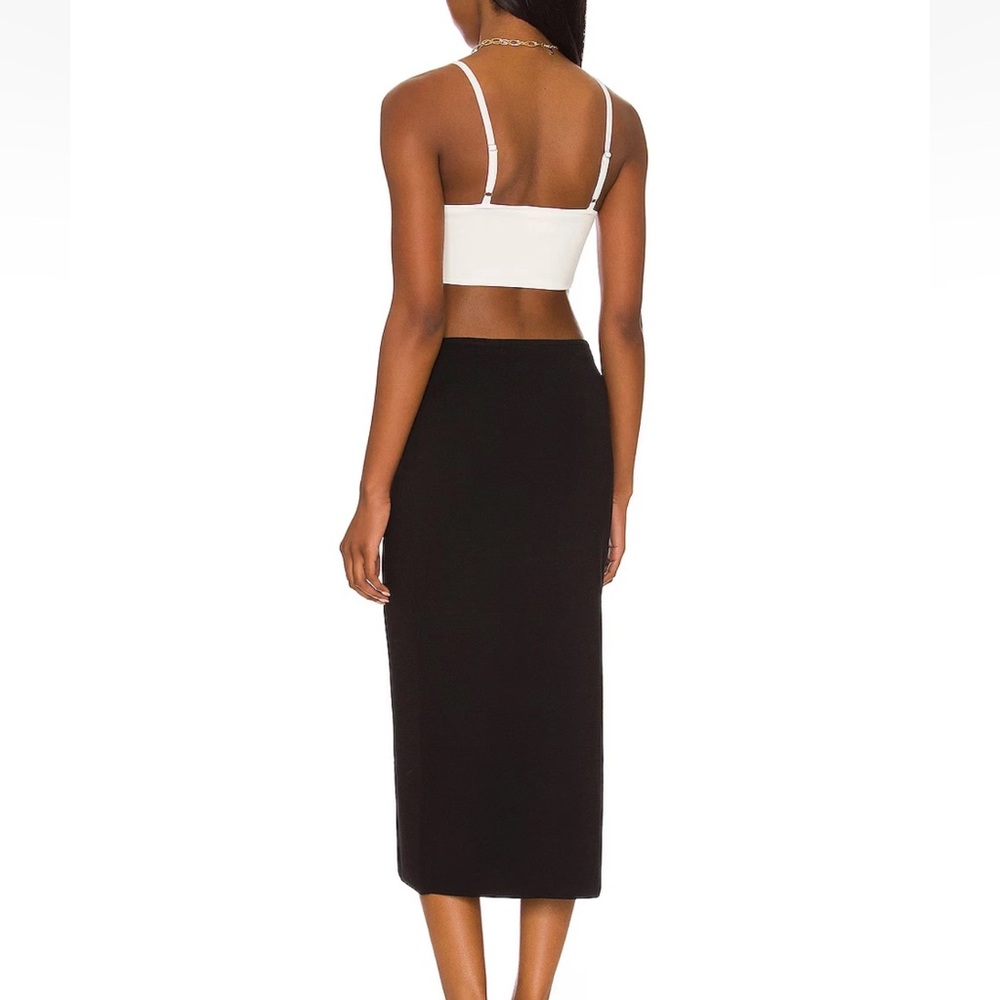 Solid & Striped Revolve Fitted Cutout Dress - image 2